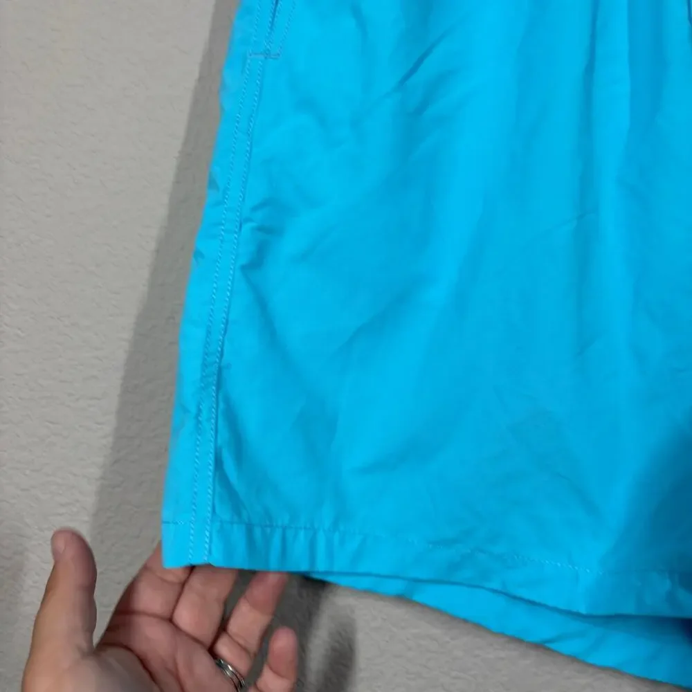 Les Canebiers Mens Size 4XL Ermitage Swim Shorts Acqua Turquoise Drawstring - Picture 5 of 8